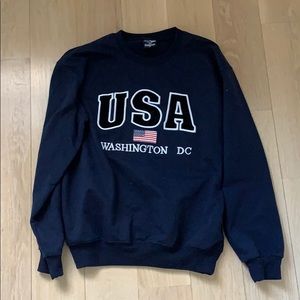USA Washington DC Crewneck Sweatshirt